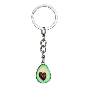 Avocado friendship keychain