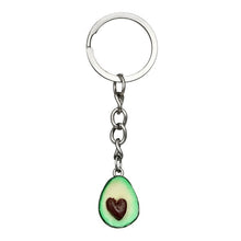 Load image into Gallery viewer, Avocado friendship keychain